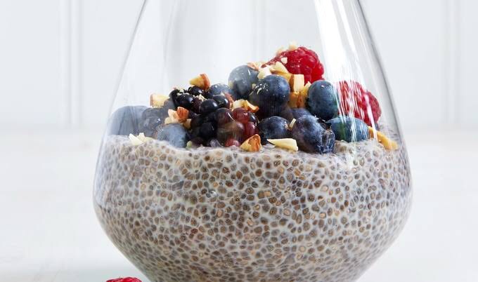 Chia pudding 