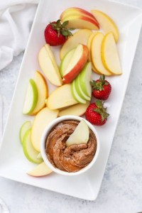 Apple with nut butter